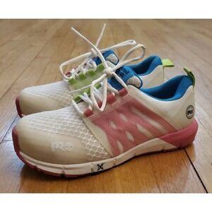 Size 8.5 Timberland Pro Womens Radius Composite Toe Work Shoes PRO589 Comp Toe